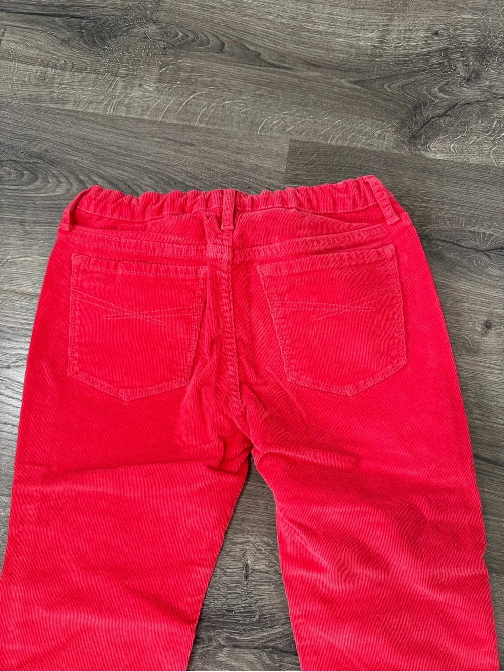 Gap kids corduroy bright red pants, Sz 12